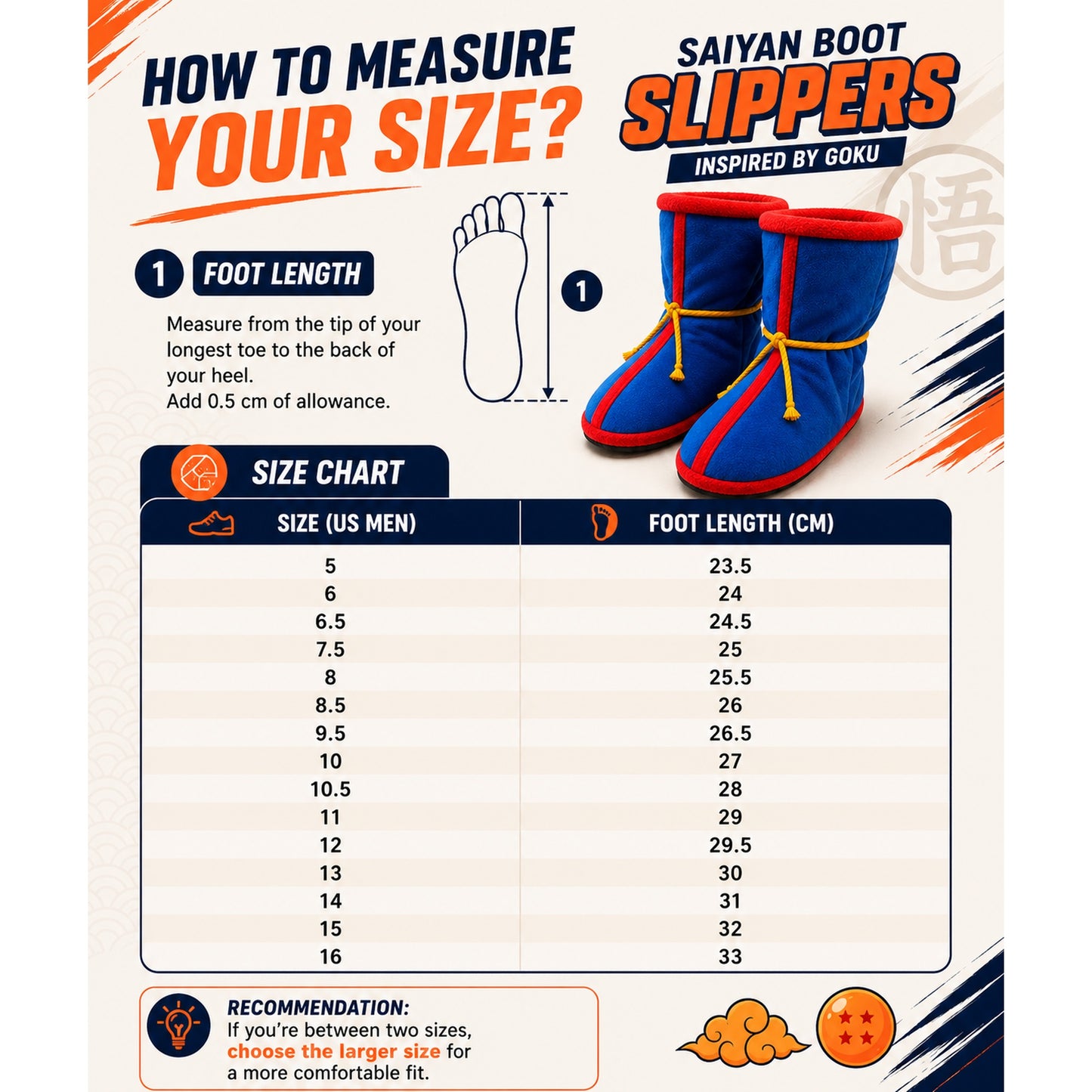 KameKicks™ Saiyan Boot Slippers